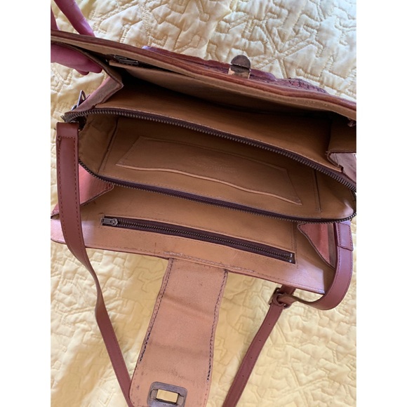 Vintage real leather purse - Picture 4 of 5